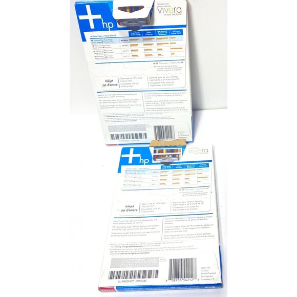 Premium Plus HP Photo Paper 2 boxes New Inkjet High Gloss 4x6" - 20 Sheets/Box - Picture 5 of 6